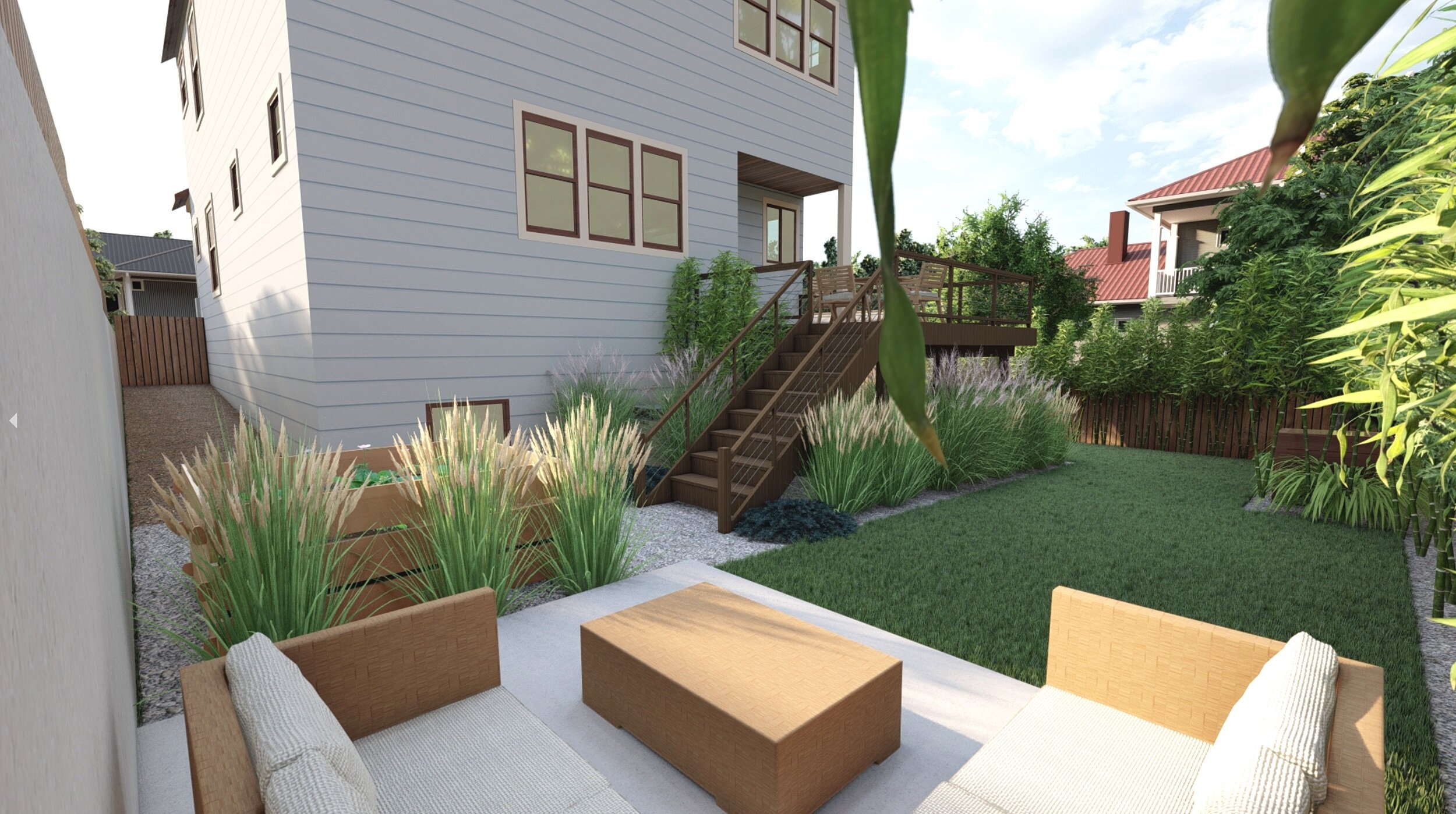 portland backyard deck design