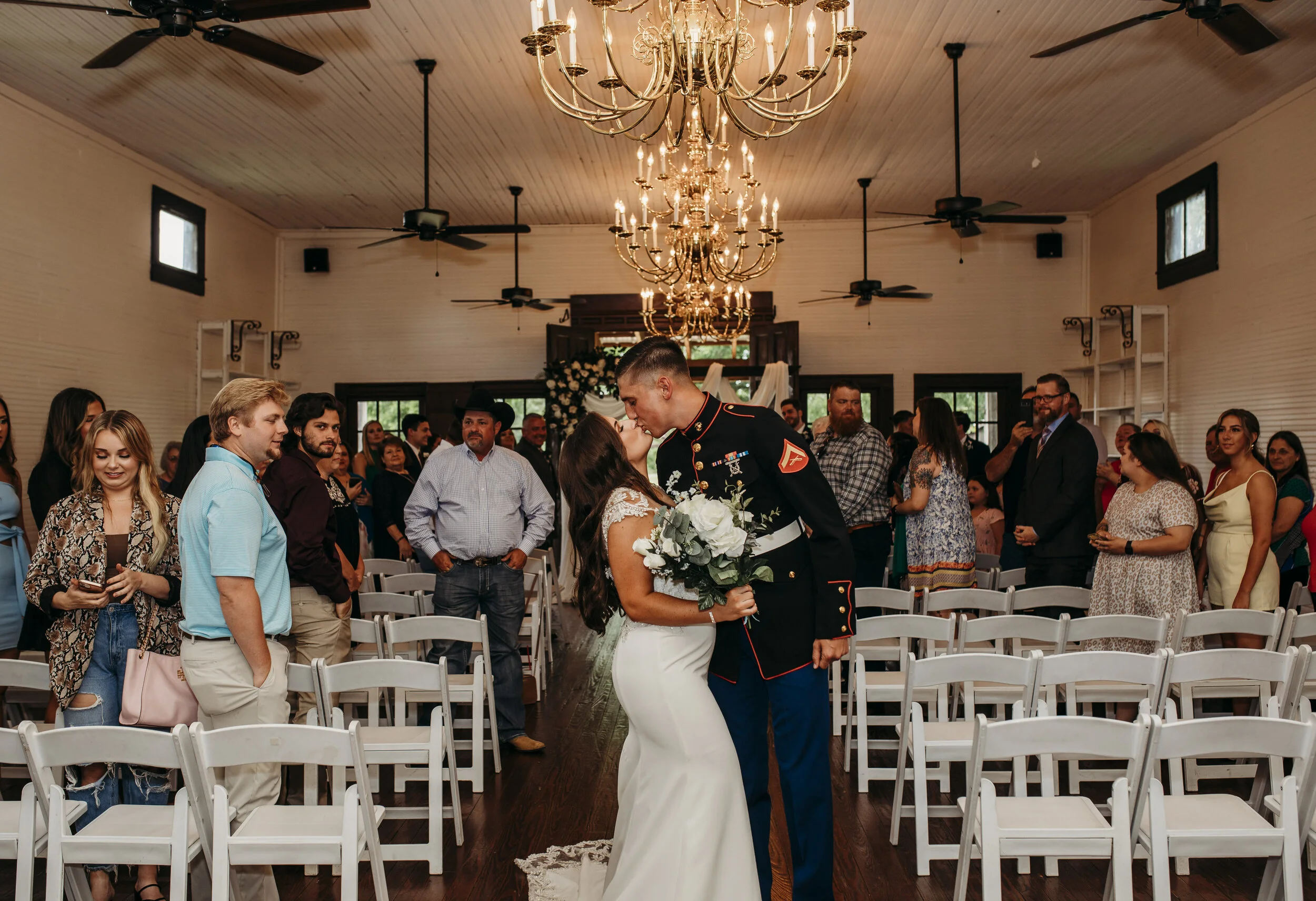 Lejeune Wedding | Fun at Hill Country
