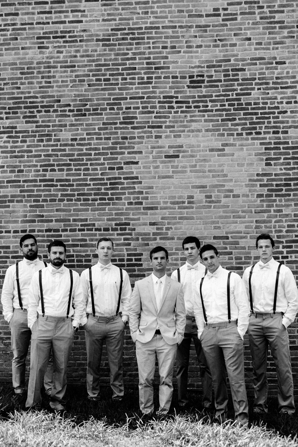 Groom and his groomsmen.