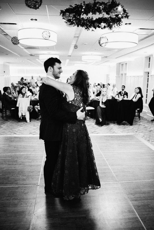 Mother son dance.