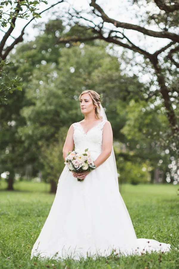 Portrait of bride.