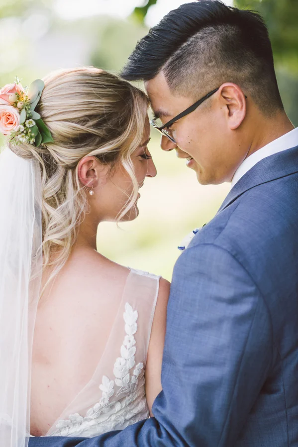 Bride and groom.