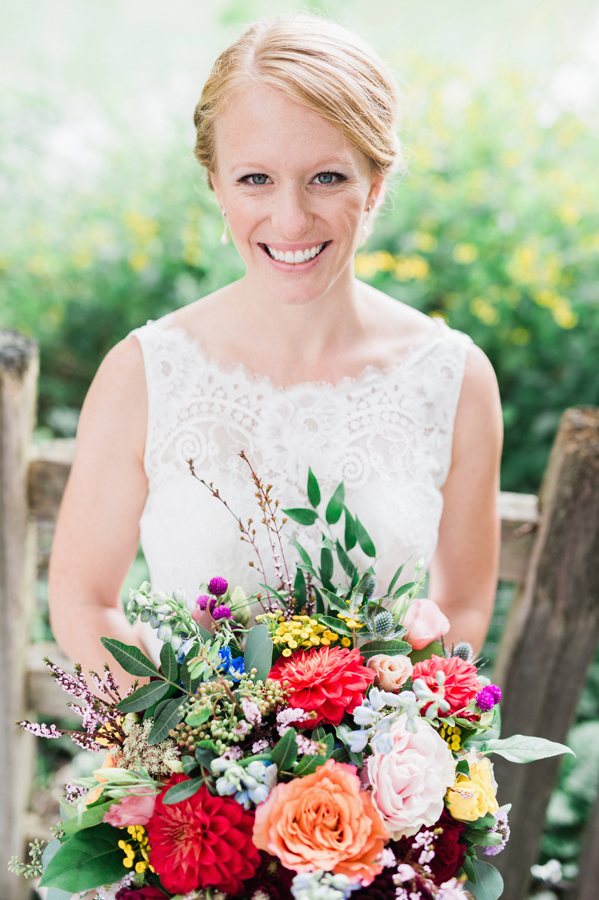 Portrait of bride.