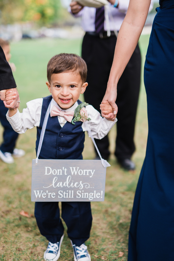 Ring bearer.