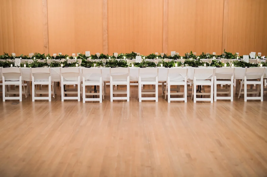 Wedding reception decor.