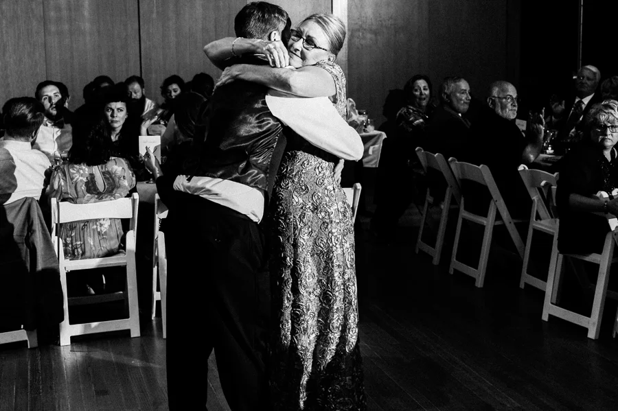 Mother son dance.