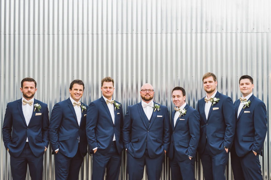 Groom and groomsmen.
