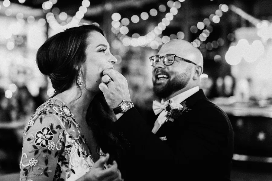 Cake cutting.