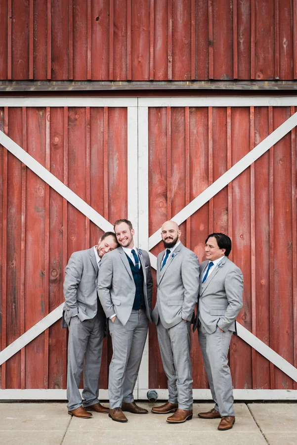 Groom and his groomsmen.