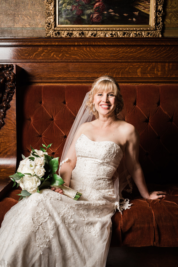 Portrait of bride at Pleasant Home.