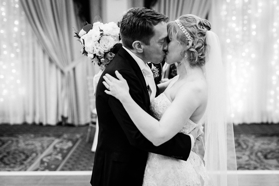 Wedding ceremony at the Carleton in Oak Park.