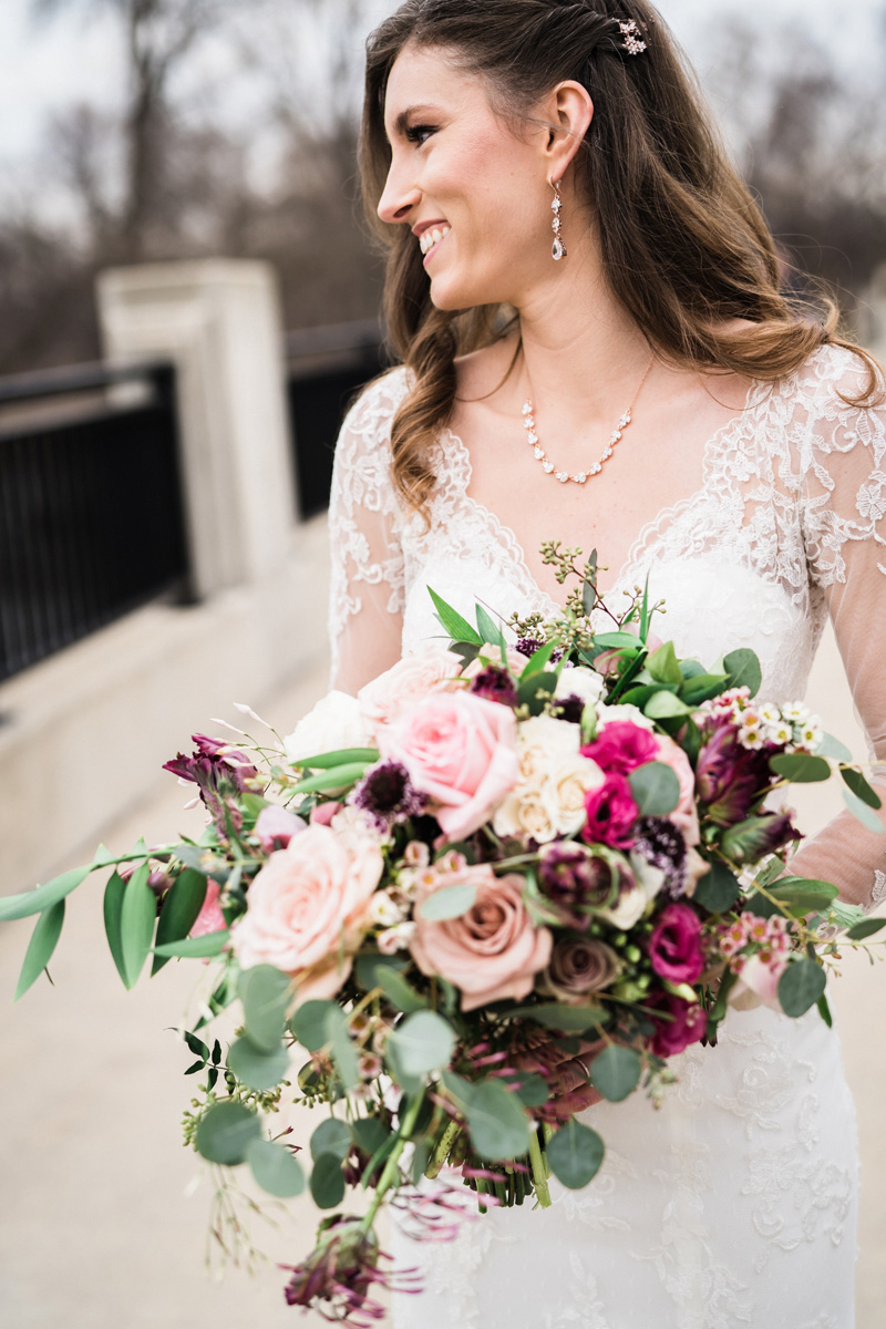 Portrait of bride.