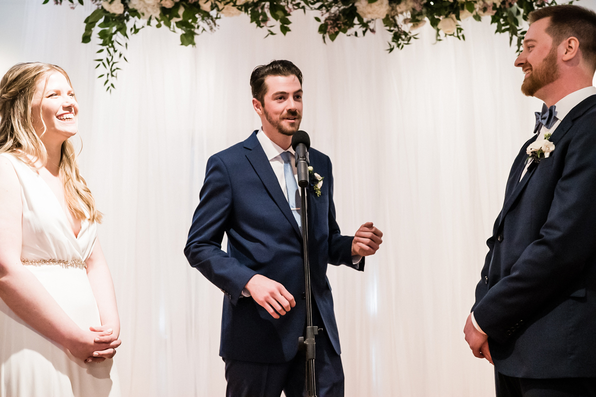 Wedding ceremony.