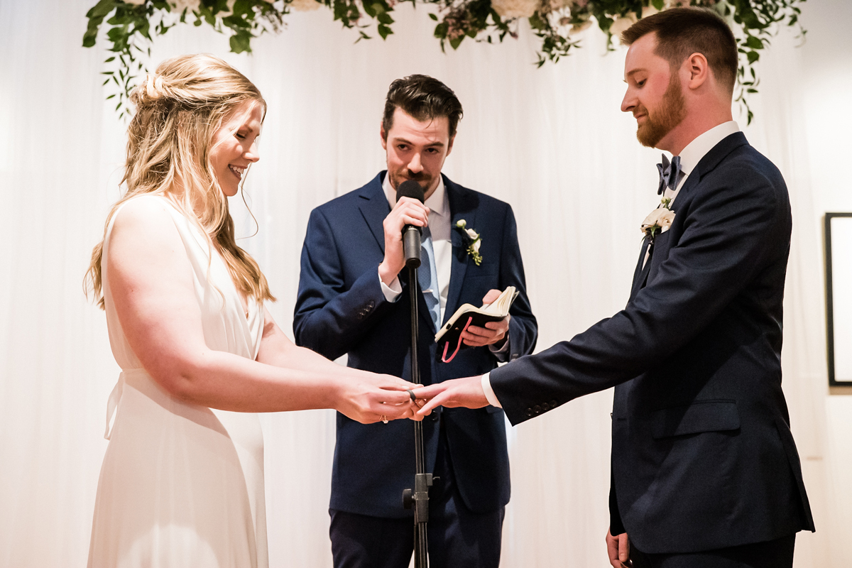 Exchange of rings.