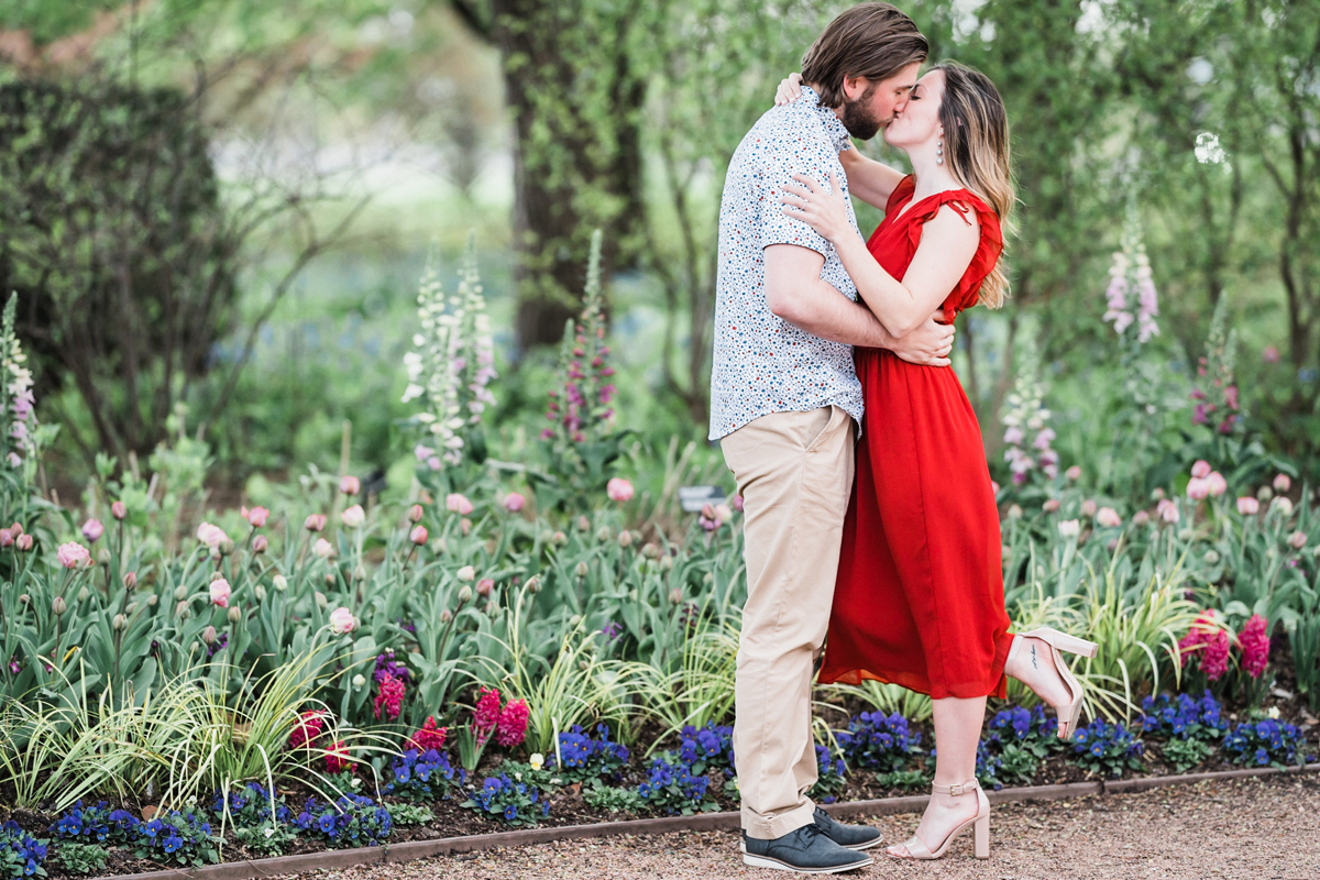 Morton Arboretum, Lisle, Illinois. Engagement photography by Two Birds Photography. Classic, low-key, and natural. Serving Chicago and the suburbs.