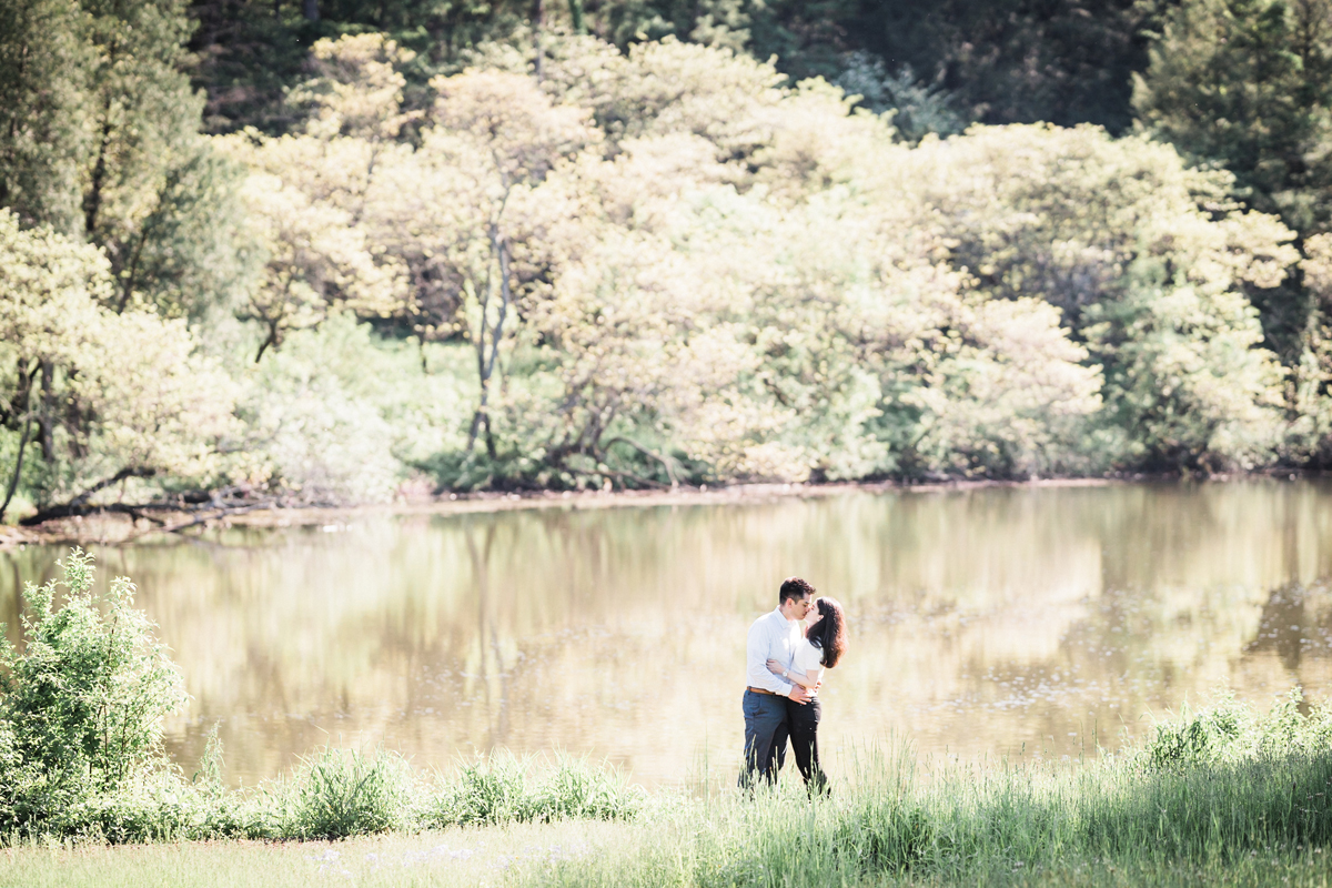 Morton Arboretum, Lisle, IL. Engagement photography by Two Birds Photography. Classic, low-key, and natural. Serving Chicago and the suburbs.