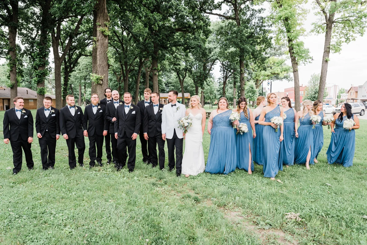 Silver Fox, Streator, IL. Wedding photography by Two Birds Photography. Classic, low-key, and natural. Serving Chicago and the suburbs.