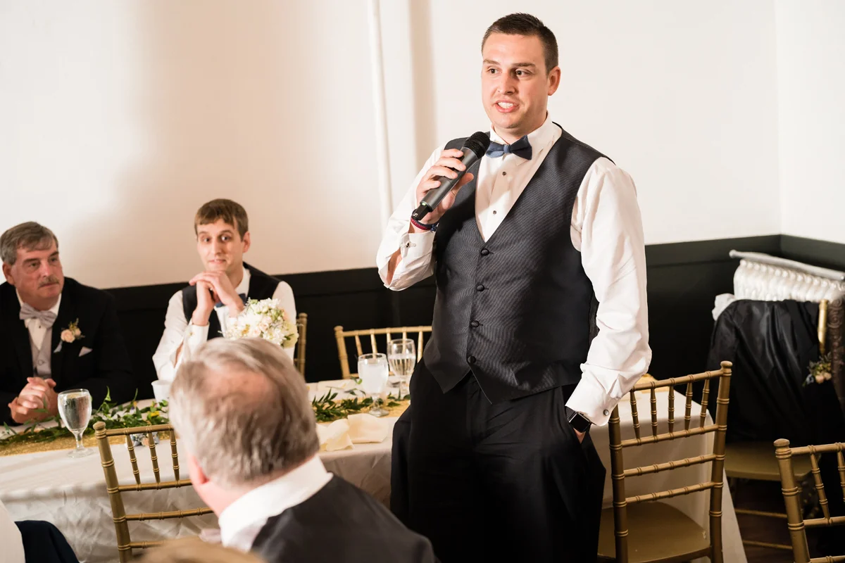 Silver Fox, Streator, IL. Wedding photography by Two Birds Photography. Classic, low-key, and natural. Serving Chicago and the suburbs.