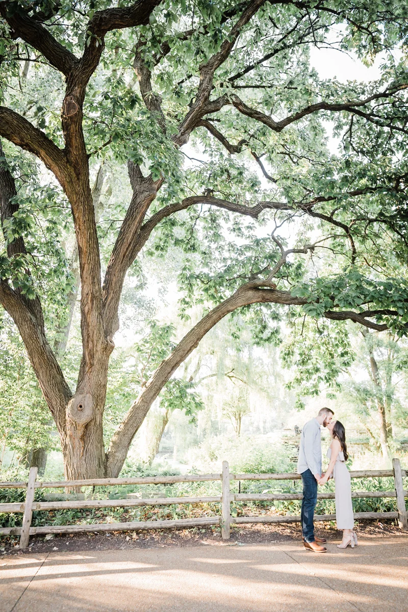 Chicago, IL. Engagement photography by Two Birds Photography. Classic, low-key, and natural. Serving Chicago and the suburbs.