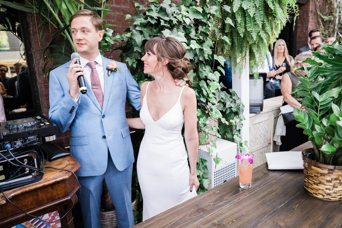 Beatnik on the River, Chicago, IL. Wedding photography by Two Birds Photography. Classic, low-key, and natural. Serving Chicago and the suburbs.