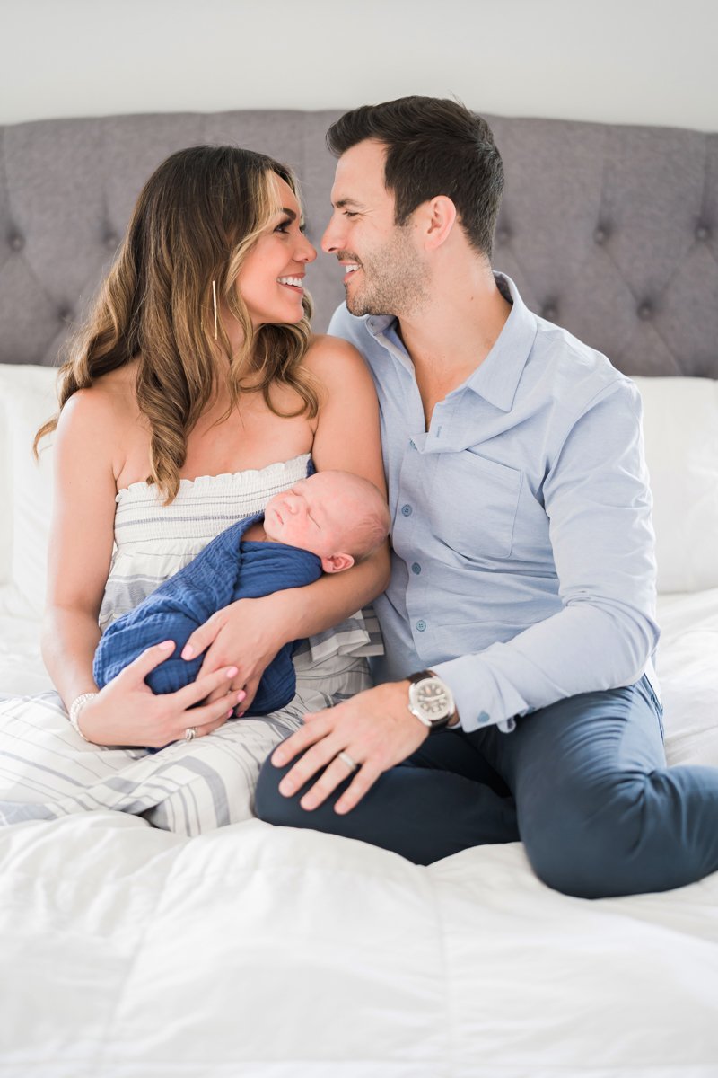 Newborn baby portrait photography by Two Birds Photography. Classic, bright, and happy. Serving Chicago and the suburbs. Image copyright Two Birds Photography 2025.