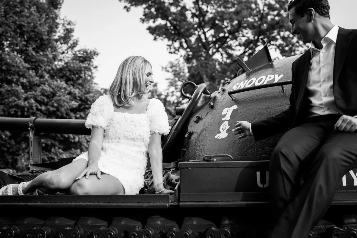 Engagement portrait photography by Two Birds Photography. Light-hearted, bright, and happy. Serving Chicago and the suburbs. Copyright Two Birds Photography 2023