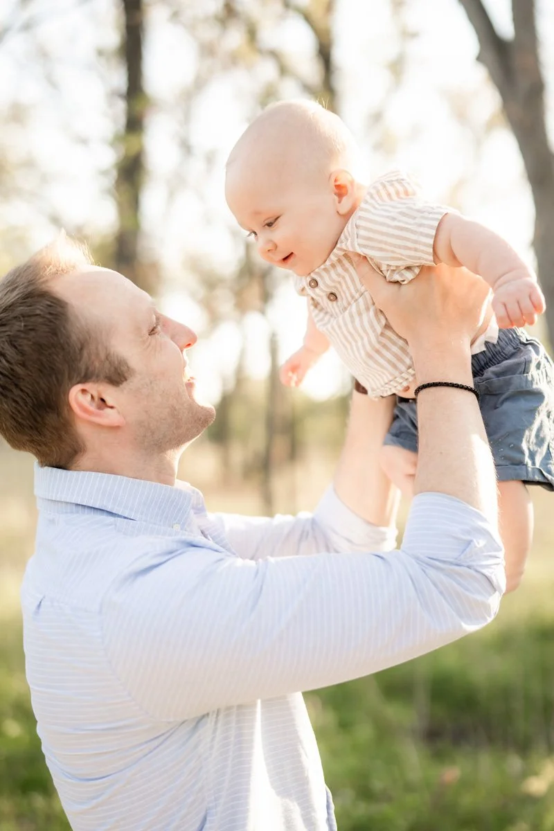 Family portrait photography by Two Birds Photography. Unique, bright, and happy. Serving Chicago and the suburbs. Image copyright Two Birds Photography 2025.