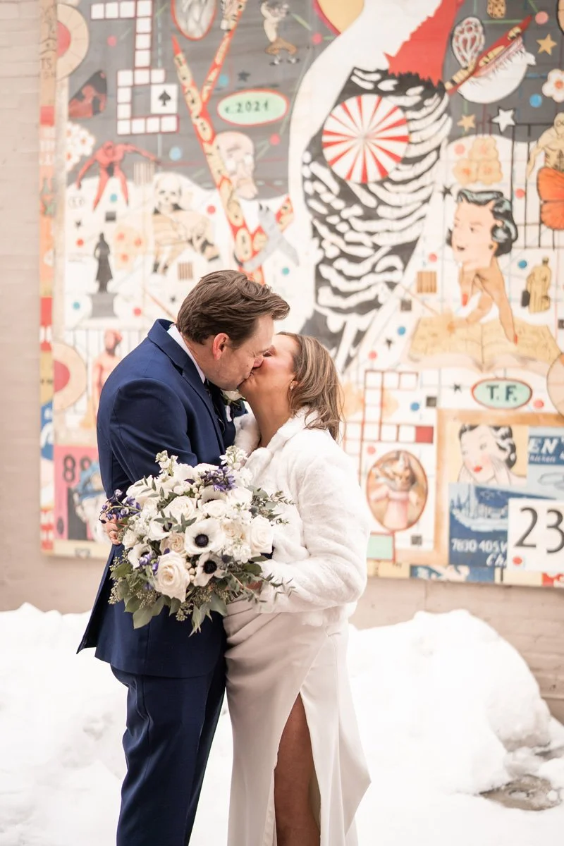  Two Birds Photography 2025 Wedding photography at Maize and Mash downtown Glen Ellyn, Illinois by Jake Moreland. 