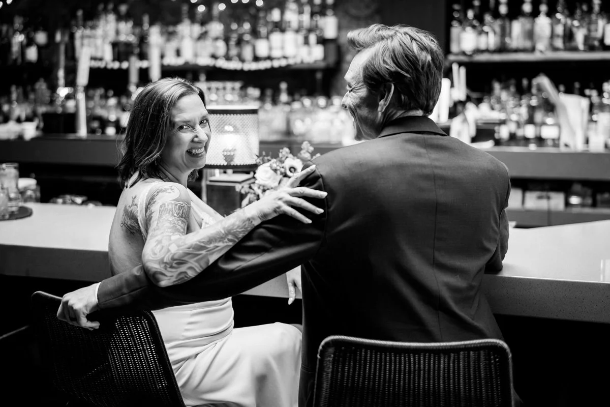  Two Birds Photography 2025 Wedding photography at Maize and Mash downtown Glen Ellyn, Illinois by Jake Moreland. 