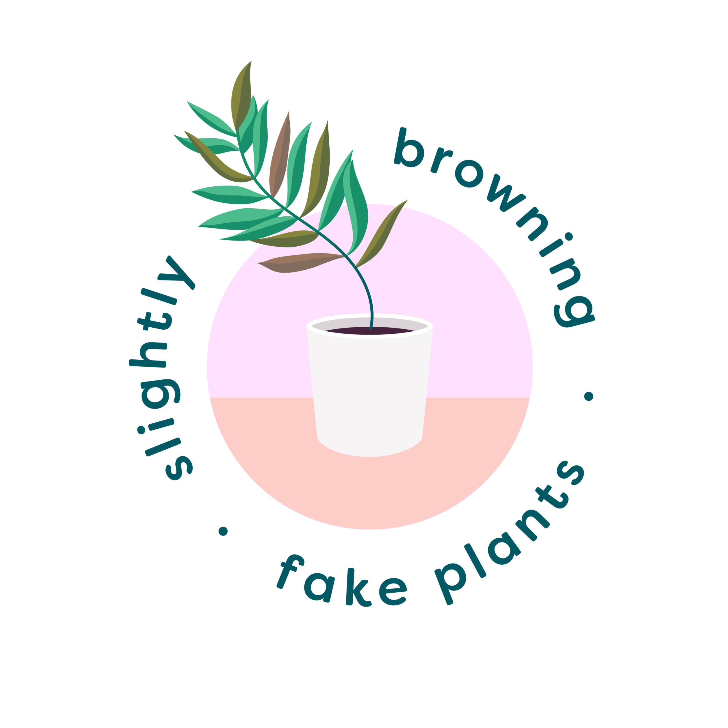Slightly Browning Fake Plants