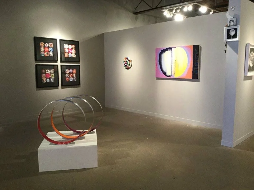 Four pieces from THE ICE PROJECT (left wall)