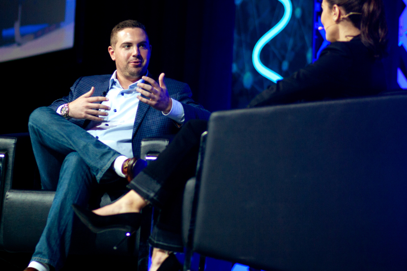 SLYNC CEO CHRIS KIRCHNER INTERVIEWED BETTINA WARBURG DURING FREIGHTWAVES' TRANSPARENCY18 CONFERENCE IN MAY. KIRCHNER'S COMPANY HAS SIGNED A GLOBAL PARTNERSHIP DEAL WITH FREIGHTWAVES.