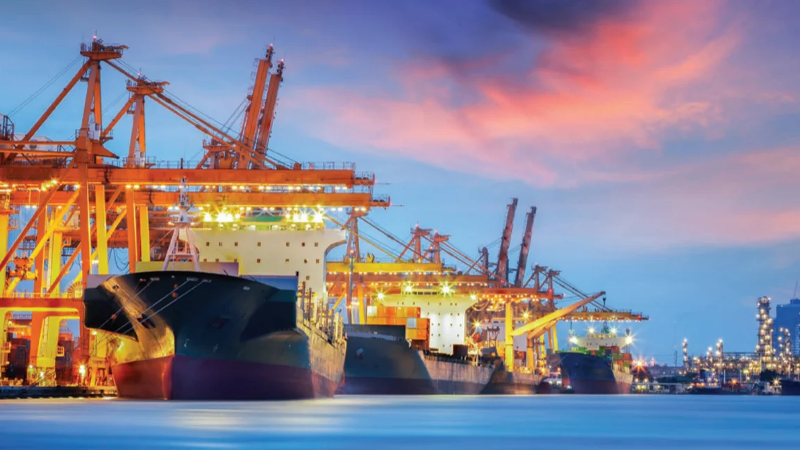CARGOCHAIN AIMS TO MAKE IT EASIER FOR ALL THE PARTIES IN THE SUPPLY CHAIN - SHIPPERS, TRUCKERS, PORTS, AUTHORITIES, EVERYONE, TO SHARE WHAT DATA THEY WANT, WITH WHO THEY WANT, HOW THEY WANT, WHEN THEY WANT. IT USES BLOCKCHAIN TO PROVIDE SECURITY AND TRUST.