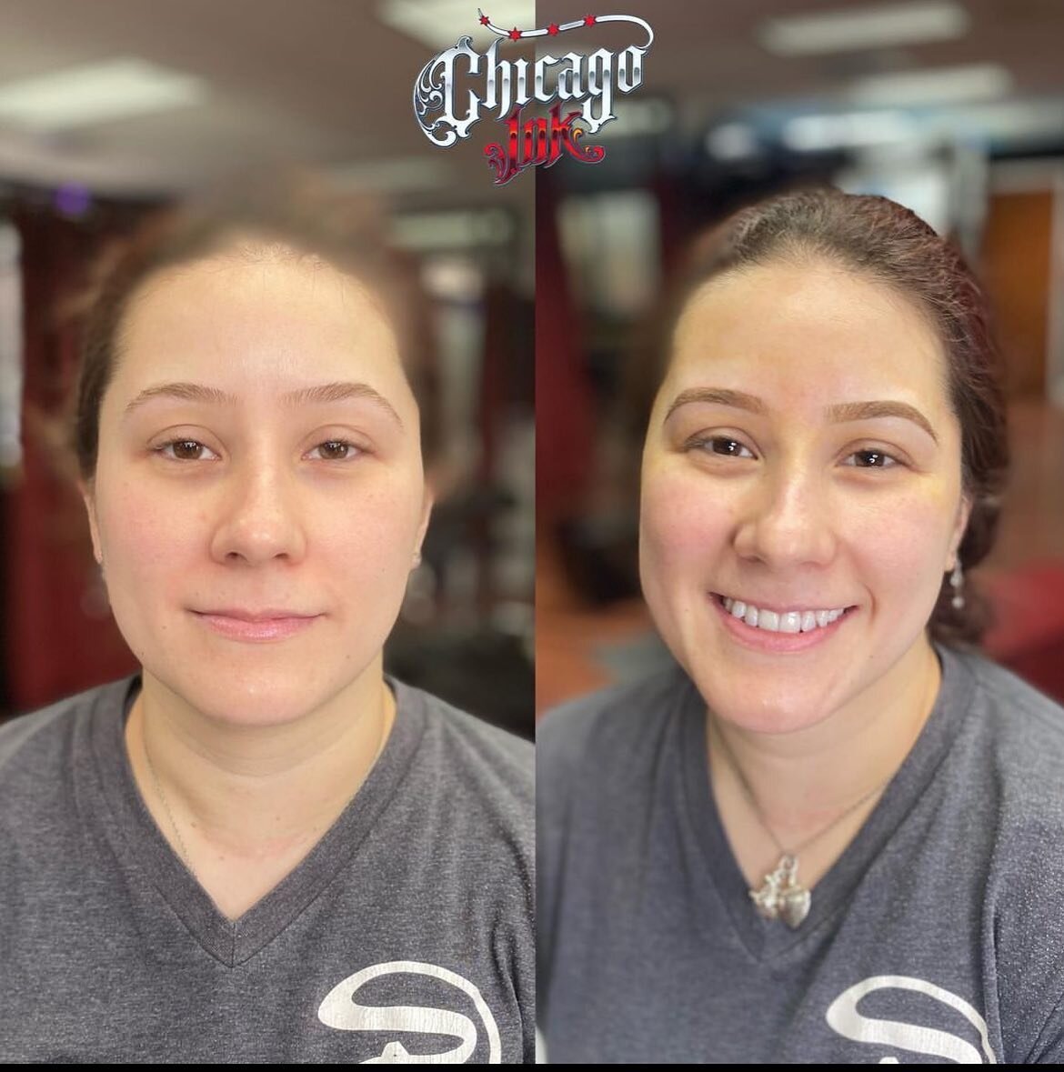 Gorgeous!😍😍
.
.
.
Service: powder Brows
Artist: @ombrowschicago 
Pigment: @permablend_pigments x @tinadaviesprofessional 
Cost: $450
Location: 3200 N Milwaukee Ave. Chicago, IL
Services, Pre/Post Care, &amp; Booking can be found in my bio.
.
.
.
#p