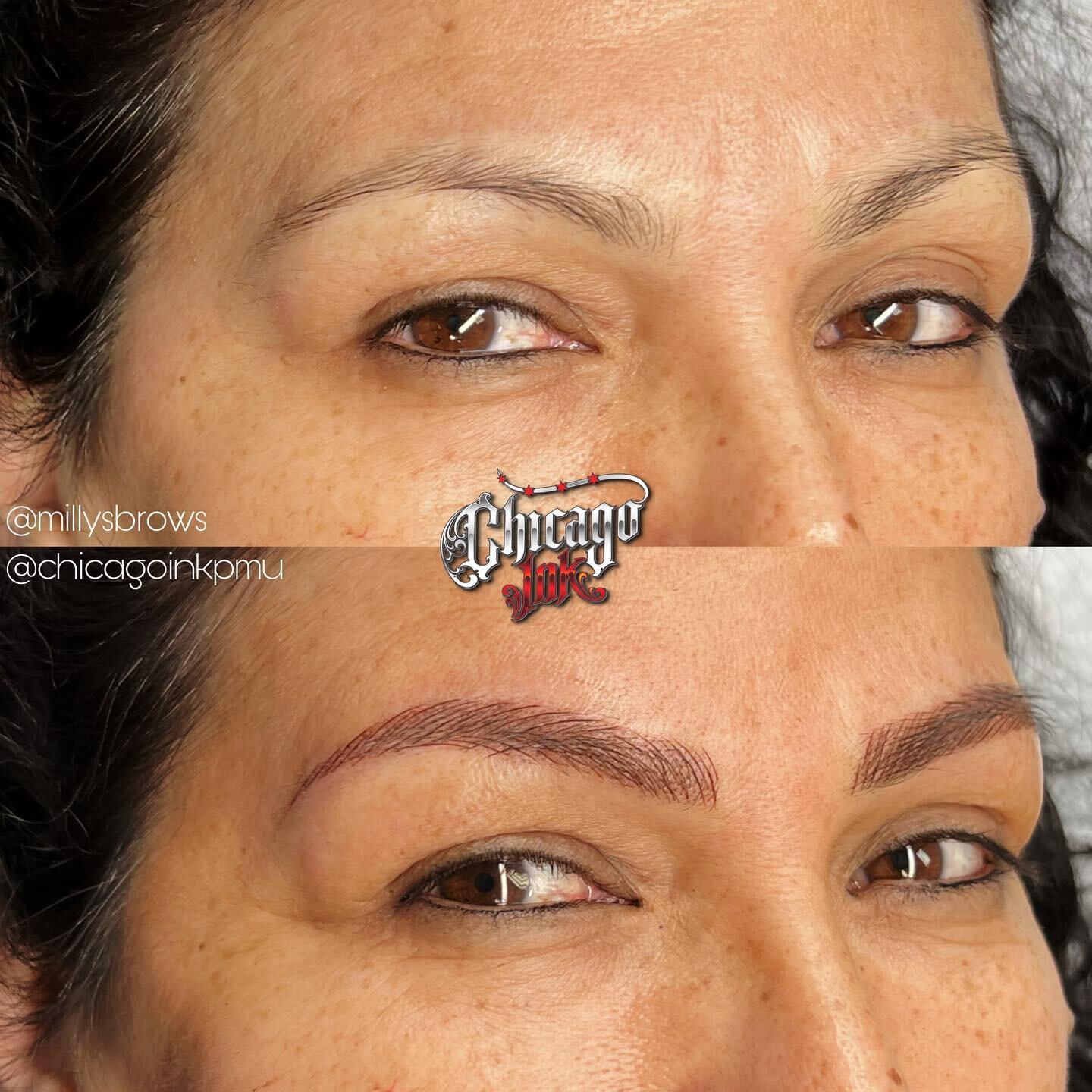 NO FILTER, these are real pics, with real results😍😍
.
.
.
Service: Combo Brows
Artist: @millysbrows
Pigment: @permablend_pigments x @tinadaviesprofessional 
Cost: $650
Location: 3200 N Milwaukee Ave. Chicago, IL
Services, Pre/Post Care, &amp; Booki