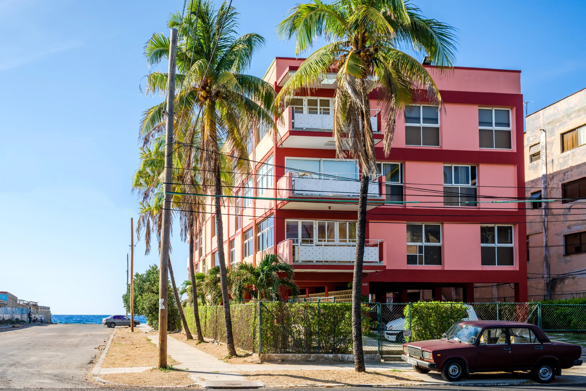 VIEW OF THE APARTMENT BUILDING FROM THE CORNER OF 1ST AVE & 16TH ST
