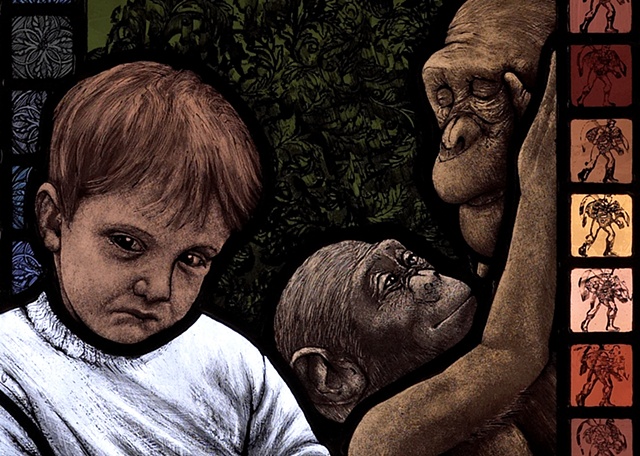 Menfolk: Boys (detail)