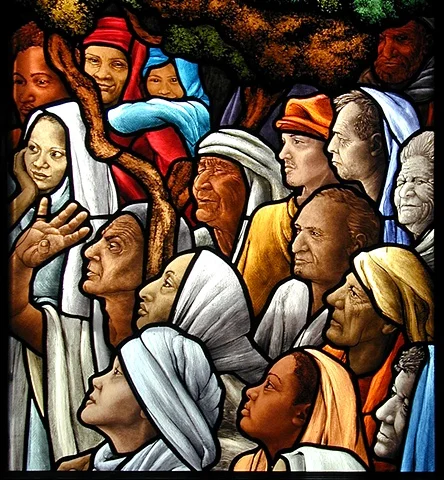 Sermon on the Mount (detail) 2003