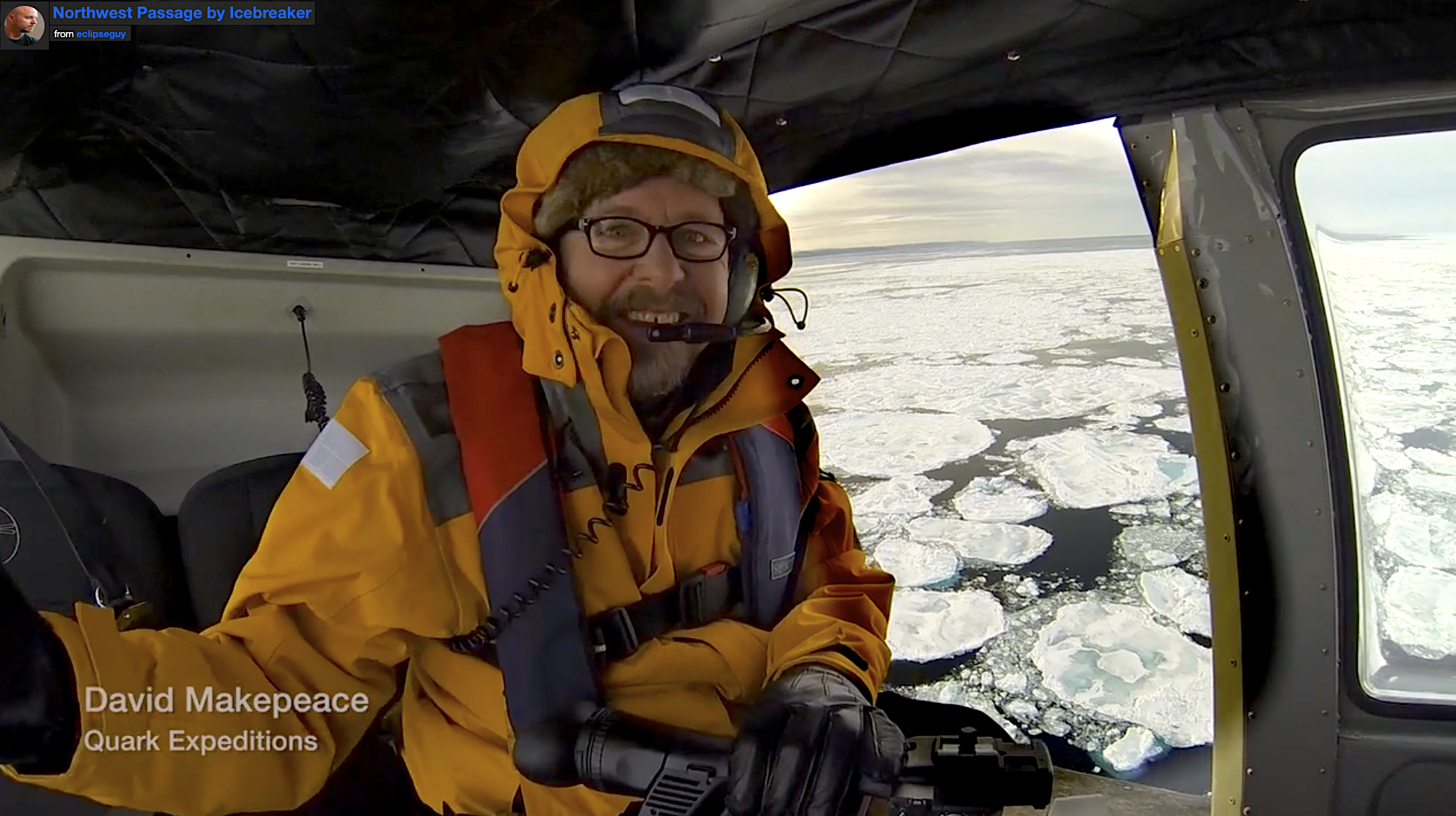 Filming in the High Arctic