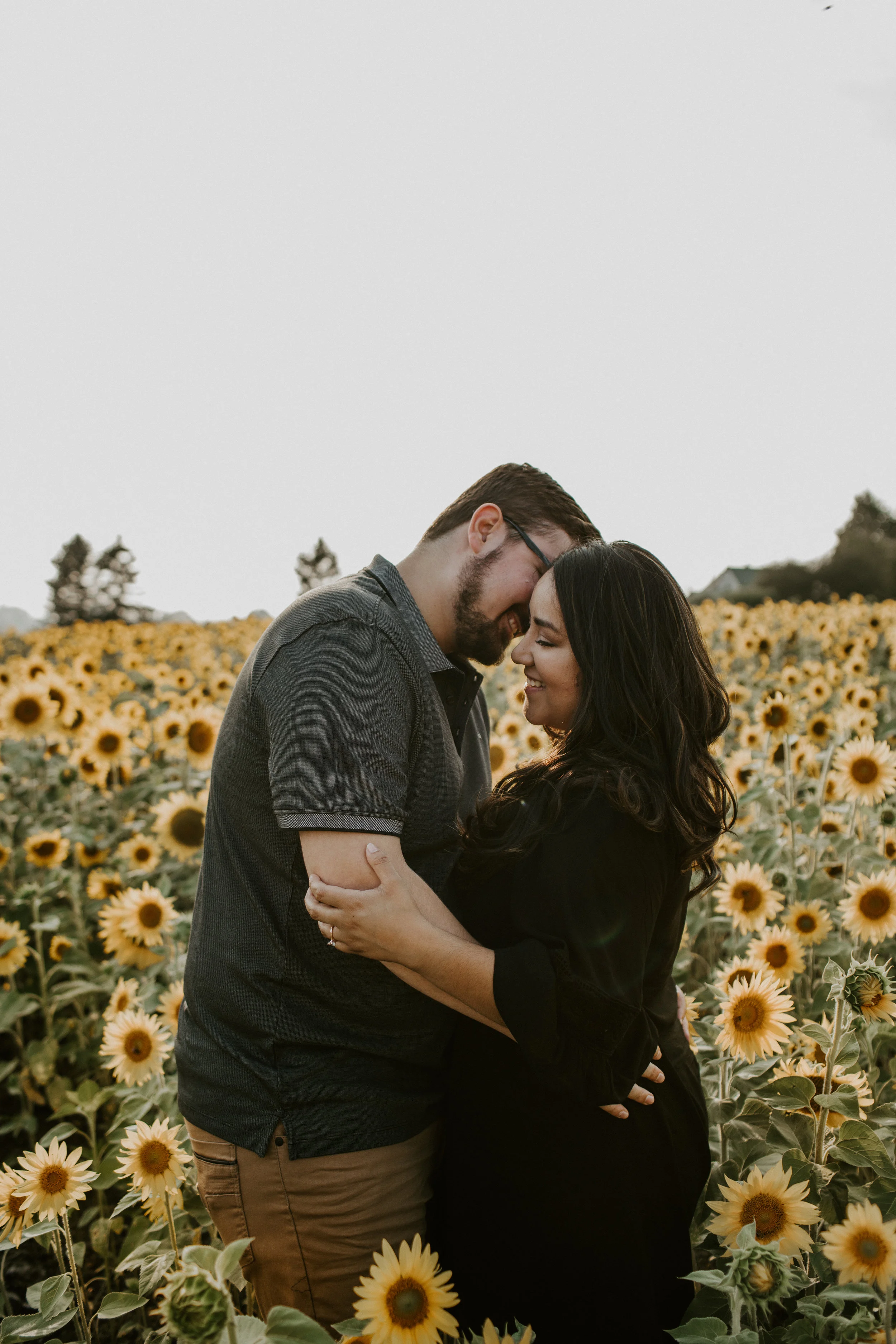 Sunflower Engagement 