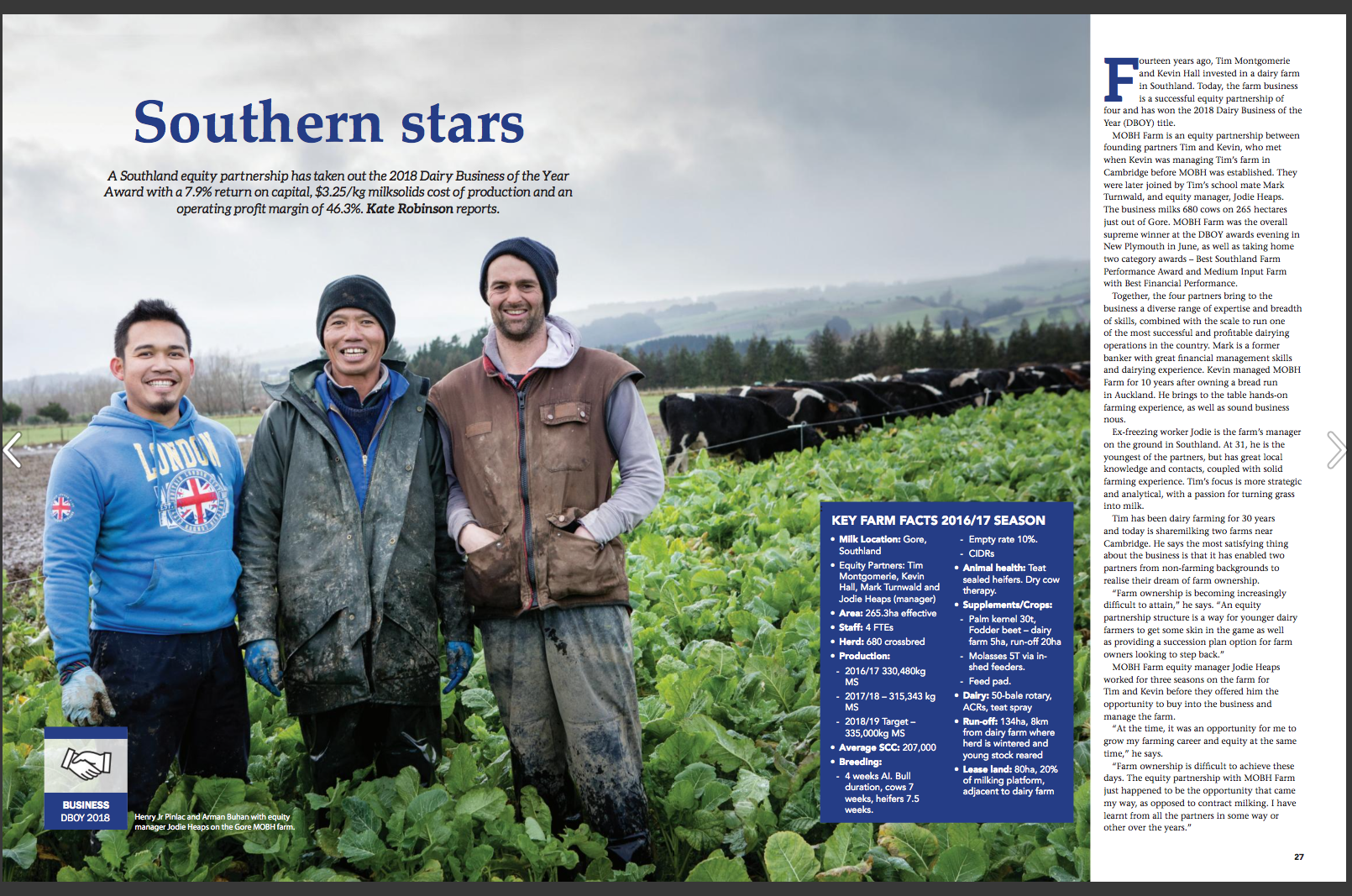 Dairy Exporter Magazine June 2018 - NZ Dairy Awards 