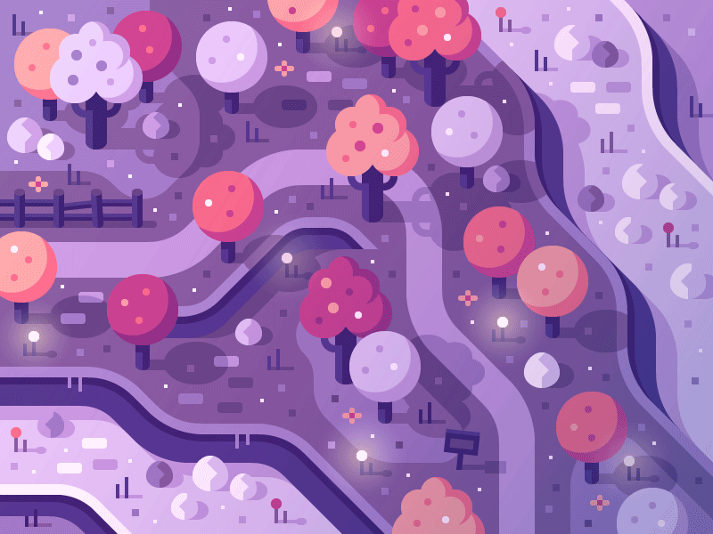 Spooky Forest / Fork in the Road