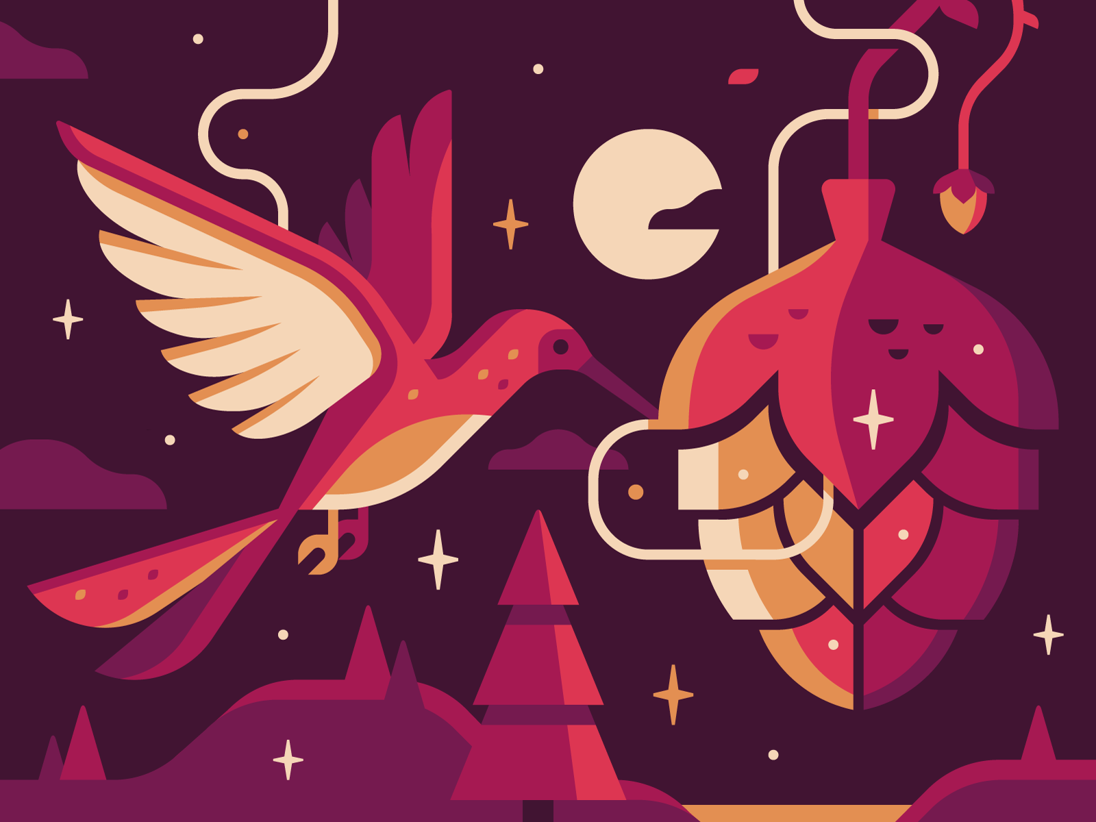 Humming Bird Crop