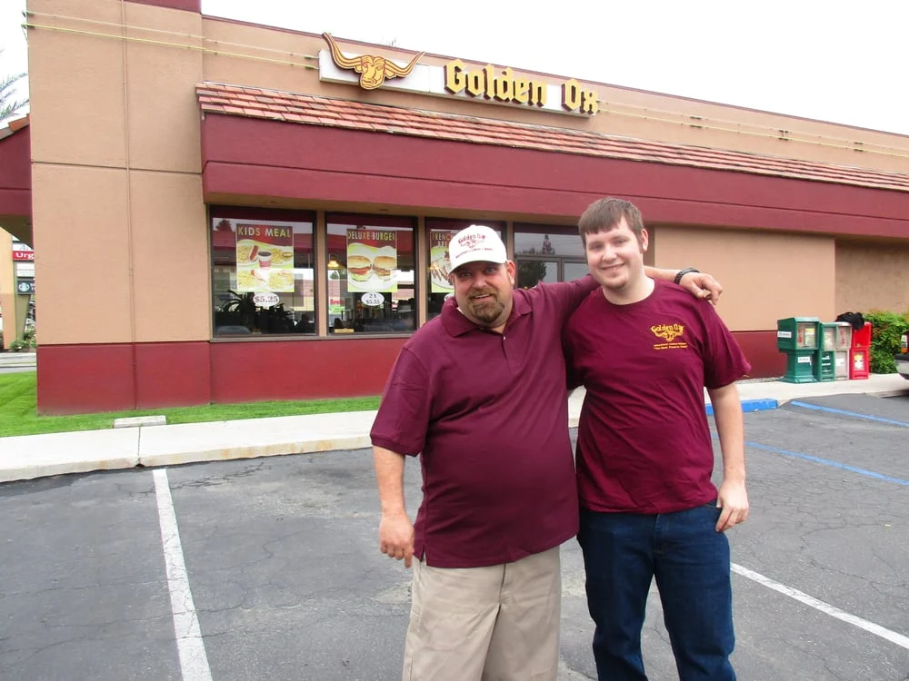 photo of father and son