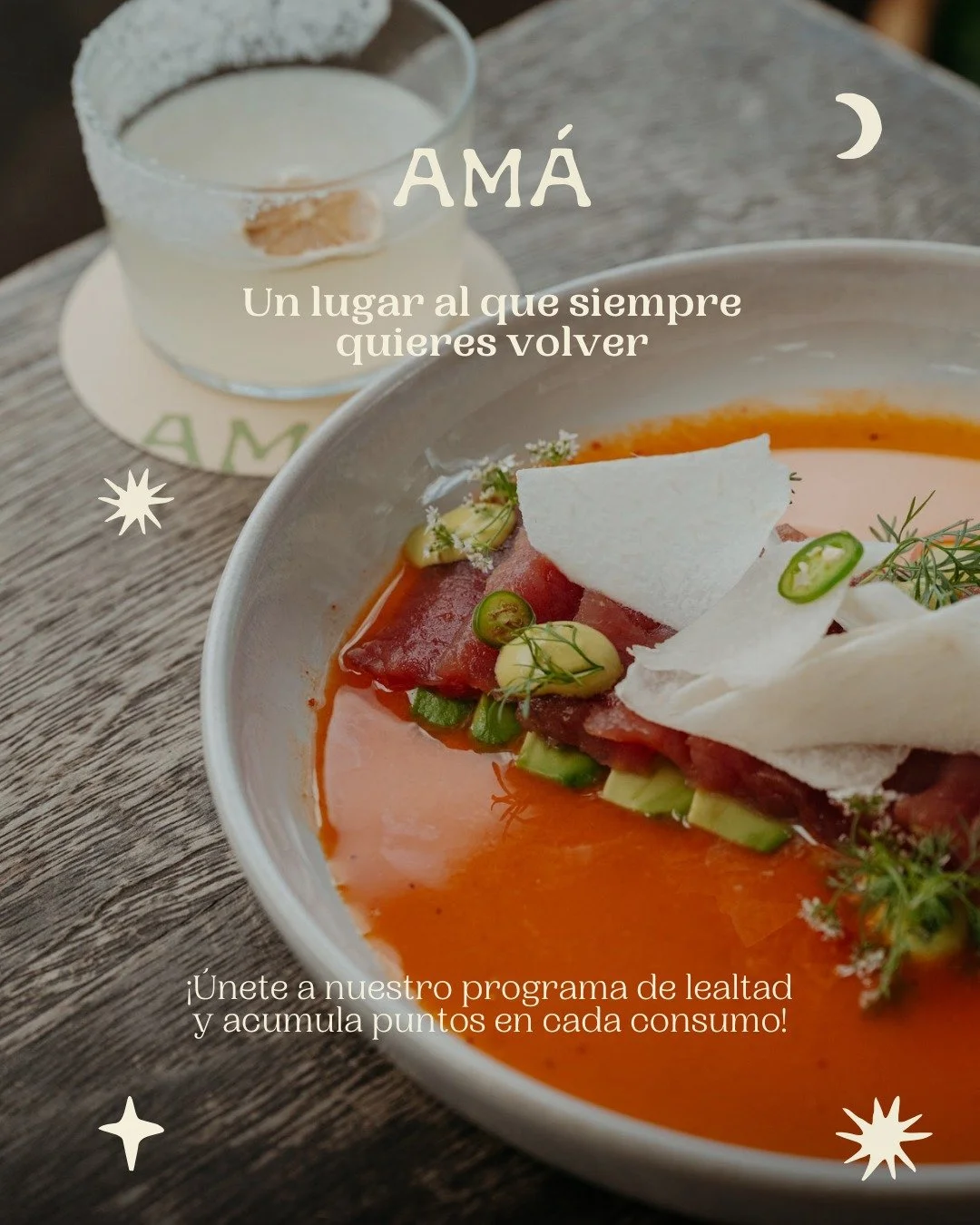 En Am&aacute; Terraza, cada visita cuenta ✨

Acumula puntos en cada consumo y convi&eacute;rtelos en m&aacute;s momentos para disfrutar algo delicioso 🤍