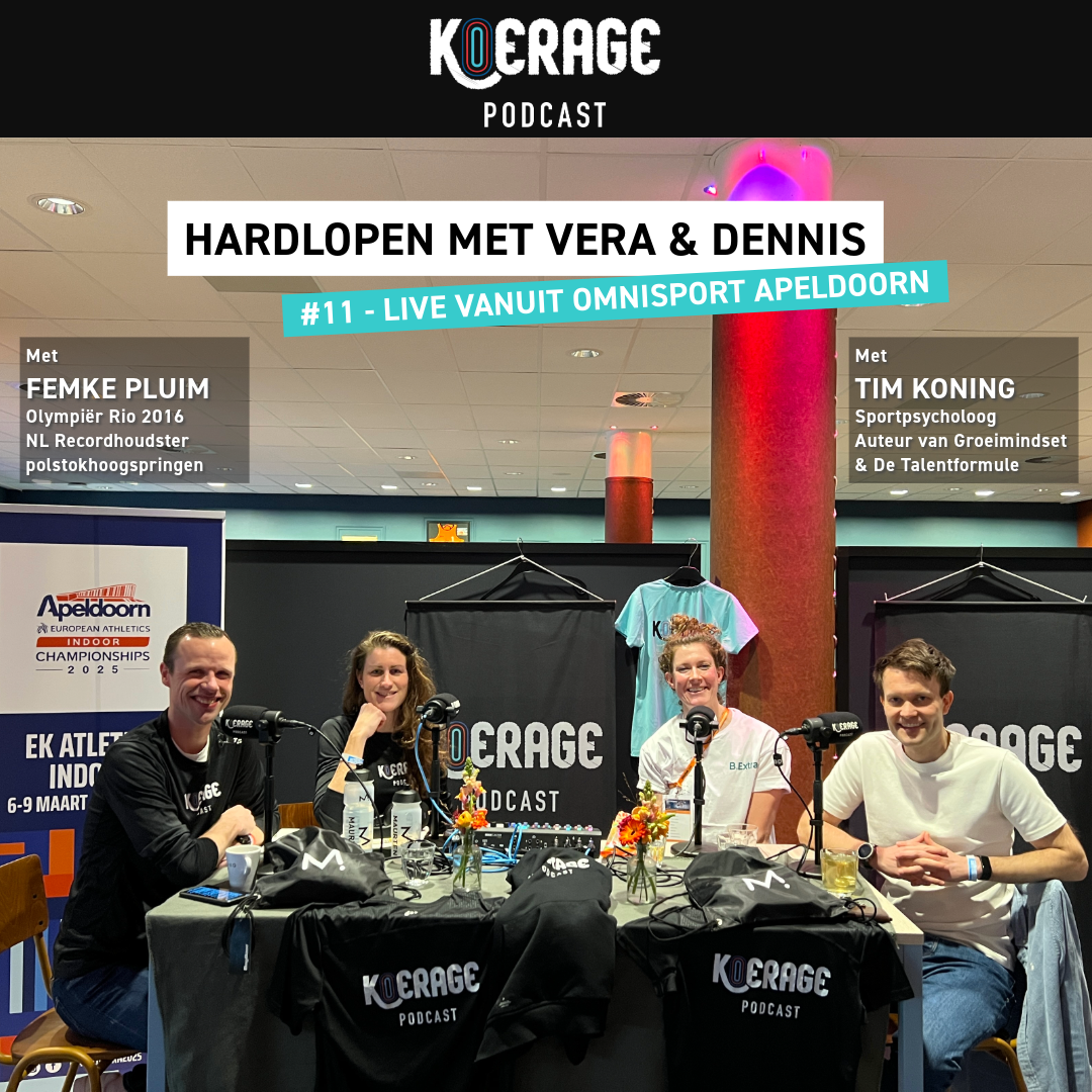 Hardlopen met Vera &amp; Dennis! #11 Met Femke Pluim en Tim Koning live vanuit Omnisport Apeldoorn