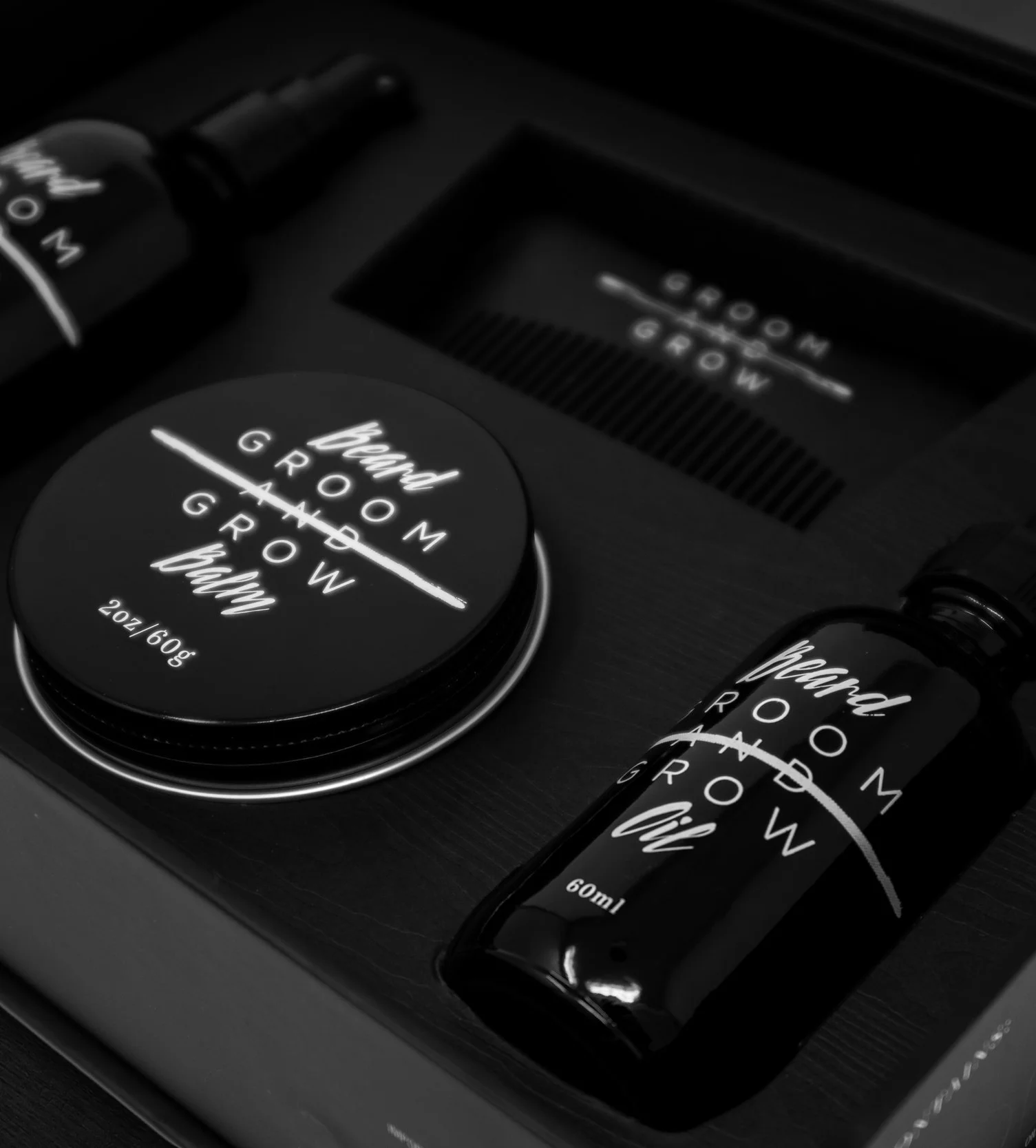 Groom And Grow Package Design