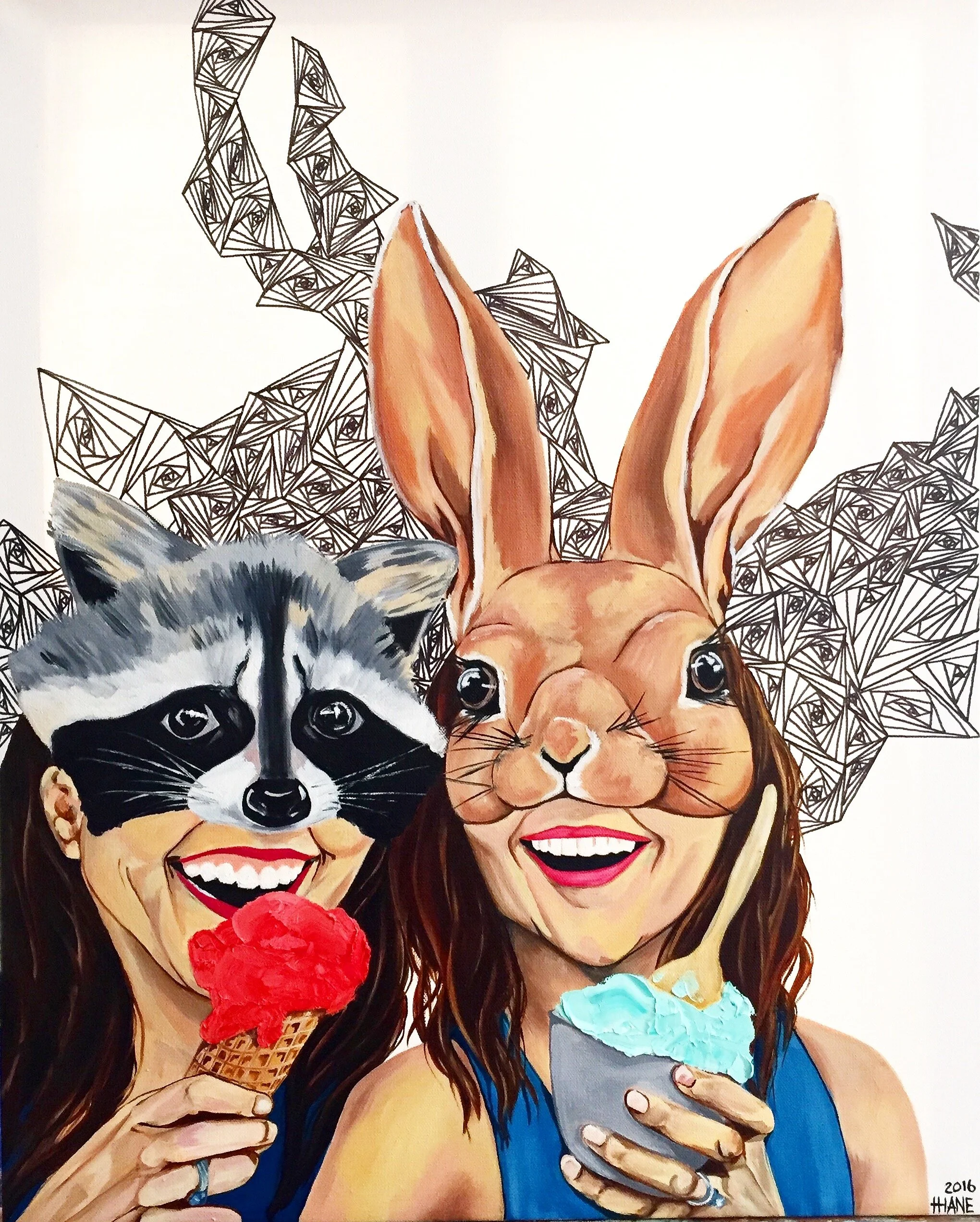 Instinctively we find ourselves