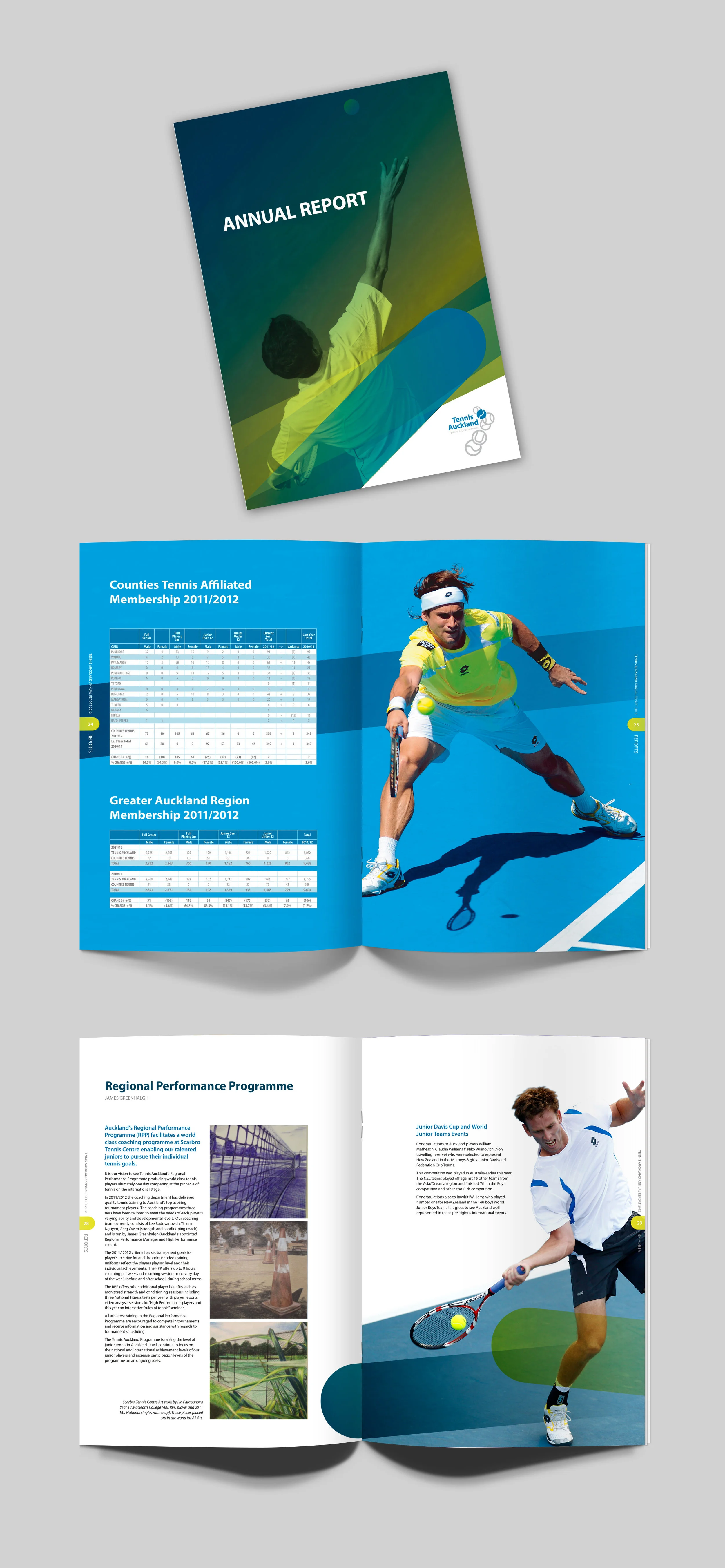Annual Report Graphic Design