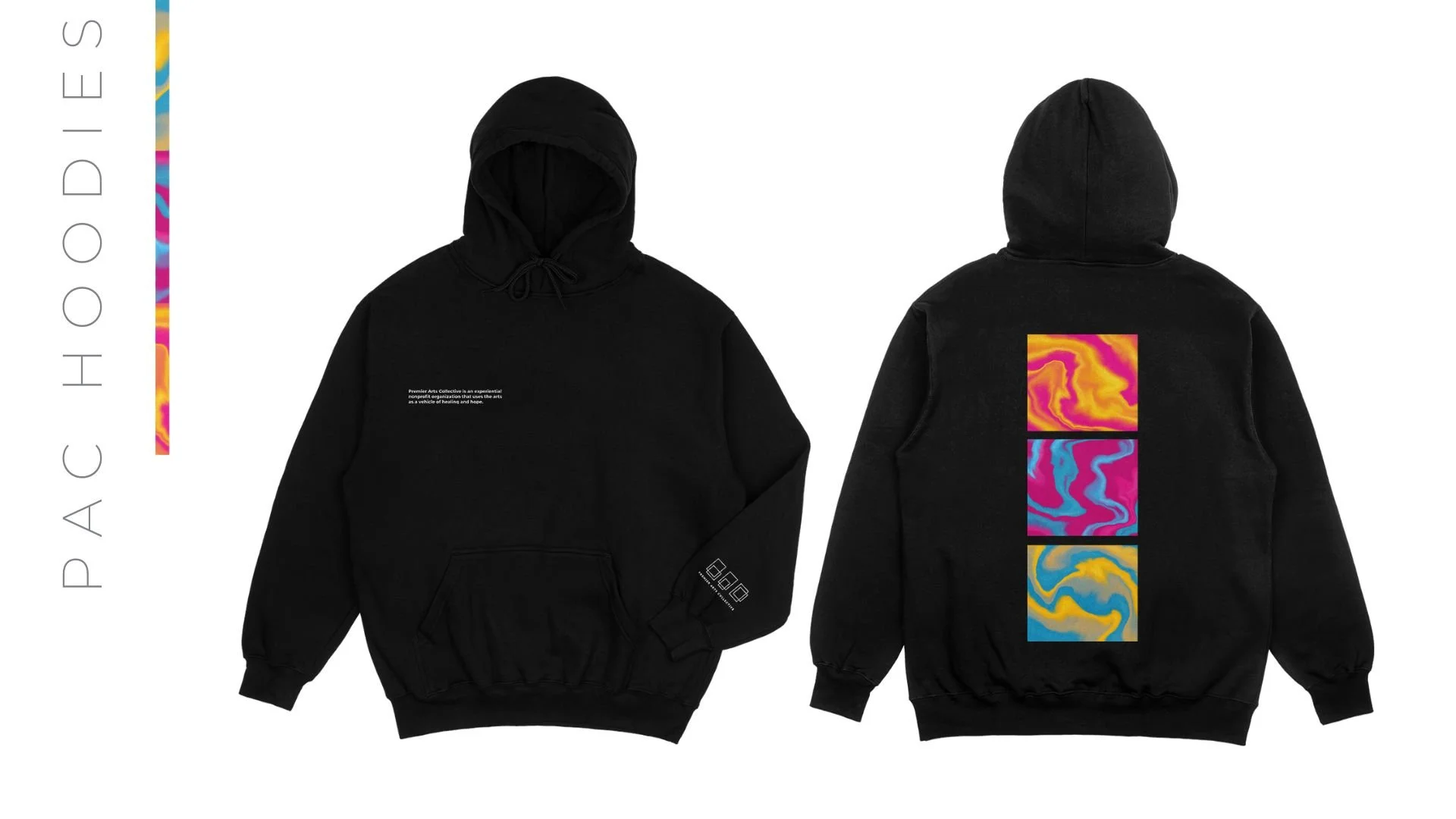 Graphic Hoodie Apparel Design inspired by abstract expressionism, urban street wear, and retro futurism, bold minimalism, and street art.